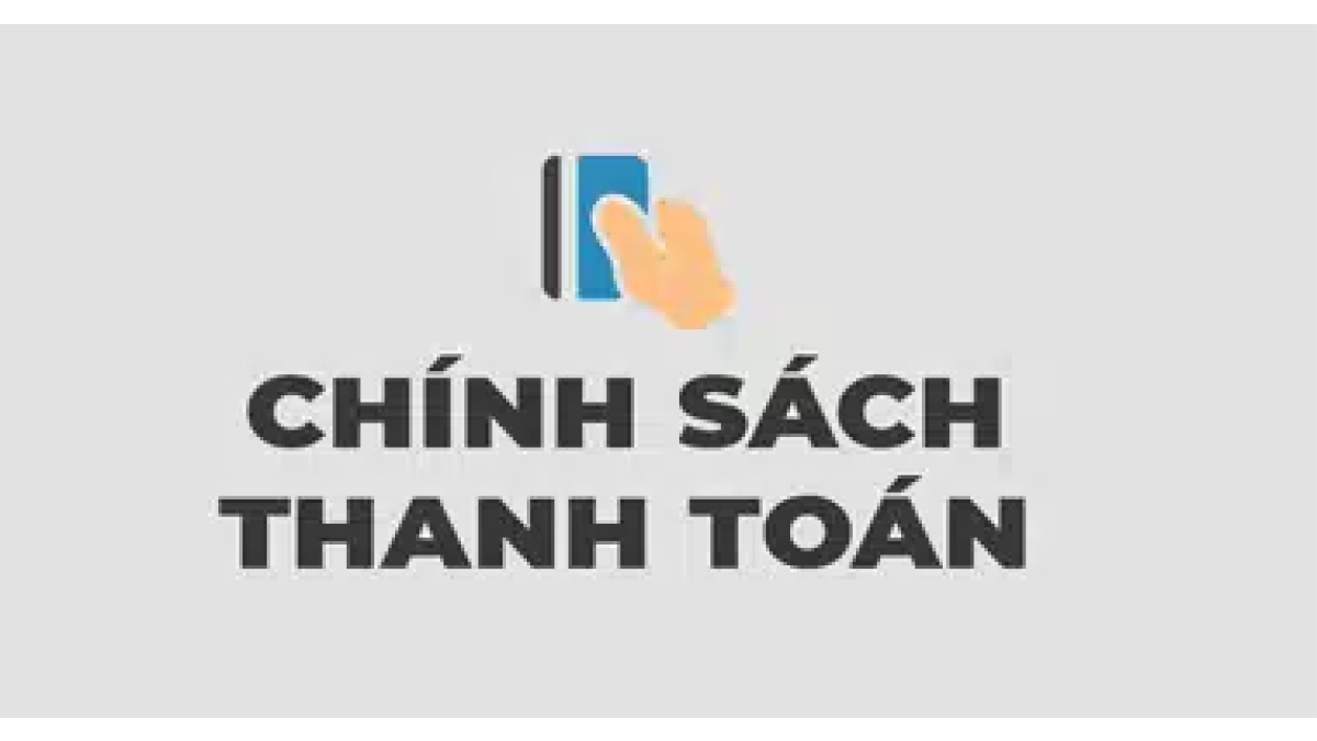 Chính sách thanh toán