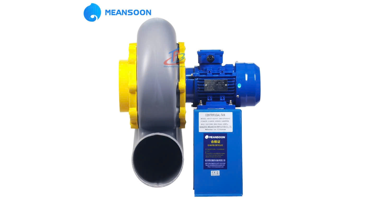 Đặc điểm nổi bật của quạt hút chịu acid Meansoon Bạn không nên bỏ qua