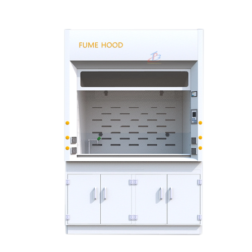 Tủ hút khí độc PP 1 tầng đơn kèm tủ đựng đồ