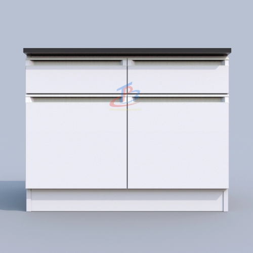 Tủ để phòng thí nghiệm 2 tầng 4 cửa bật