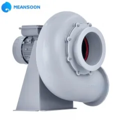 Quạt ly tâm bằng nhựa PP chống ăn mòn hóa chất MPCF-160-F4S-FL dùng cho hệ thống thông gió tủ hút khí phòng thí nghiệm