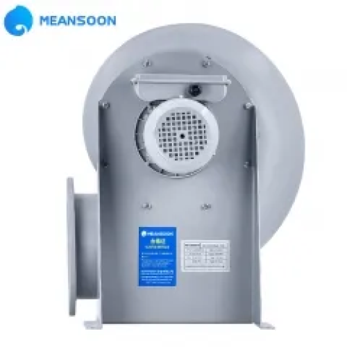 Quạt ly tâm nhựa PP chống ăn mòn MPCF-160-B2T-FL có mặt bích chống ăn mòn axit và kiềm