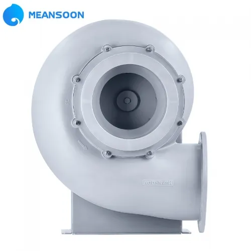 Quạt ly tâm bằng nhựa PP chống ăn mòn, chống hóa chất MPCF-160-B2S-FL có mặt bích