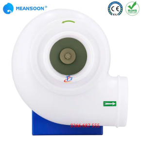 Quạt hút chịu acid chống nổ Meansoon 370W MPCF-200-B2T-EX loại 3 pha