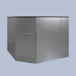 Tủ inox phòng thí nghiệm 1 tầng 1 cửa bật