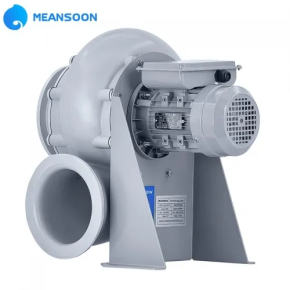 Quạt thông gió ly tâm bằng nhựa PP chống ăn mòn MPCF-200-F2S-FL có mặt bích