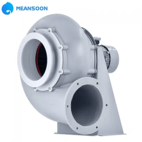 Quạt ly tâm bằng nhựa PP chống ăn mòn trong phòng thí nghiệm MPCF-200-F4T-FL có mặt bích